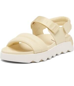 SOREL Viibe Sandals Women’s 7 – Cream – New Without Box 👣☀️